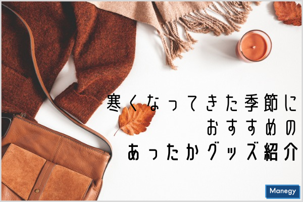 寒くなってきた季節におすすめのあったかグッズ紹介 Manegy 本格的な冬が近づいてきましたが 防寒 ｄメニューニュース Nttドコモ