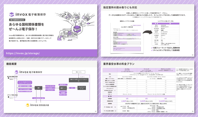 invox電子帳簿保存