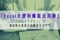 「Excelの便利機能活用術」 「ドロップダウン」で選択肢の変更を自動化するワザ