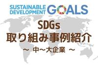 経営企画・CSR担当者なら押さえておきたい SDGs取り組み事例紹介 ～中・大企業～