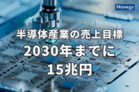 半導体産業の売上目標は2030年までに3倍の15兆円