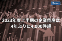 2023年度上半期の企業倒産は4年ぶりに4,000件超、中小企業を苦しめる「物価高」「人手不足」「事業承継」問題