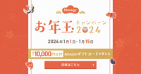 Manegyお年玉プレゼント企画 | 条件クリアで必ず3000円ギフト券がもらえる！期間限定キャンペーン開催中