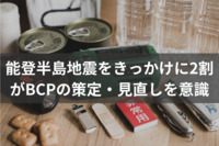 能登半島地震をきっかけに2割がBCPの策定・見直しを意識　安否確認や社員家族の生活安定も