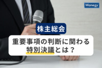 企業の運営方針を決定する株主総会、重要事項の判断に関わる特別決議とは？