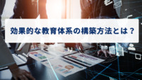 効果的な教育体系の構築方法とは？