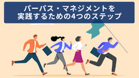 パーパス・マネジメントを実践するための4つのステップ