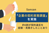 Sansan、「企業の契約実態調査」を実施 ～ 約6割が契約違反を経験・見聞きし、損失額は平均511万円。違反の要因は「社内での情報共有不足」～