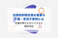 内部統制報告書の重要な不備・意見不表明とは｜企業が押さえたいリスクと開示対応