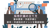 採用計画の立て方：基本要素・作成手順と新卒・中途別のポイントを徹底解説