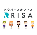 メタバースオフィスRISAのロゴ