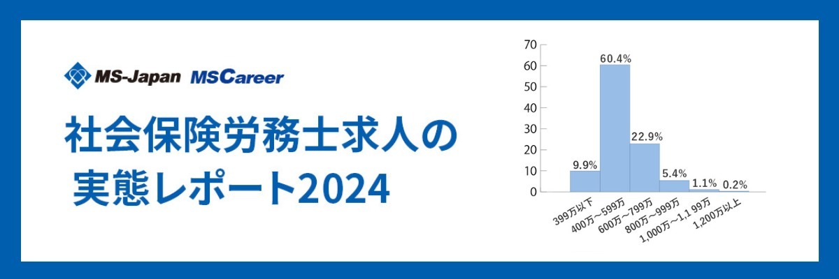 社労士求人の実態調査