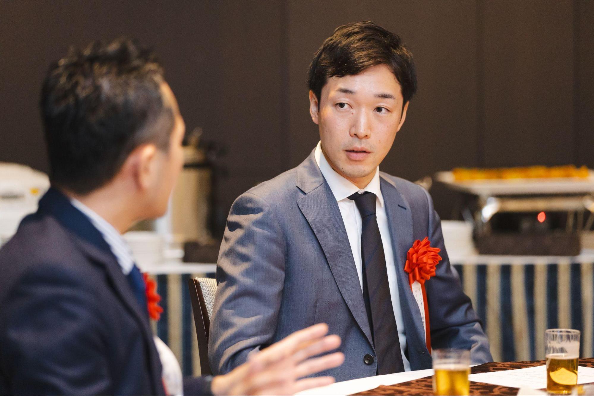 懇親会の様子