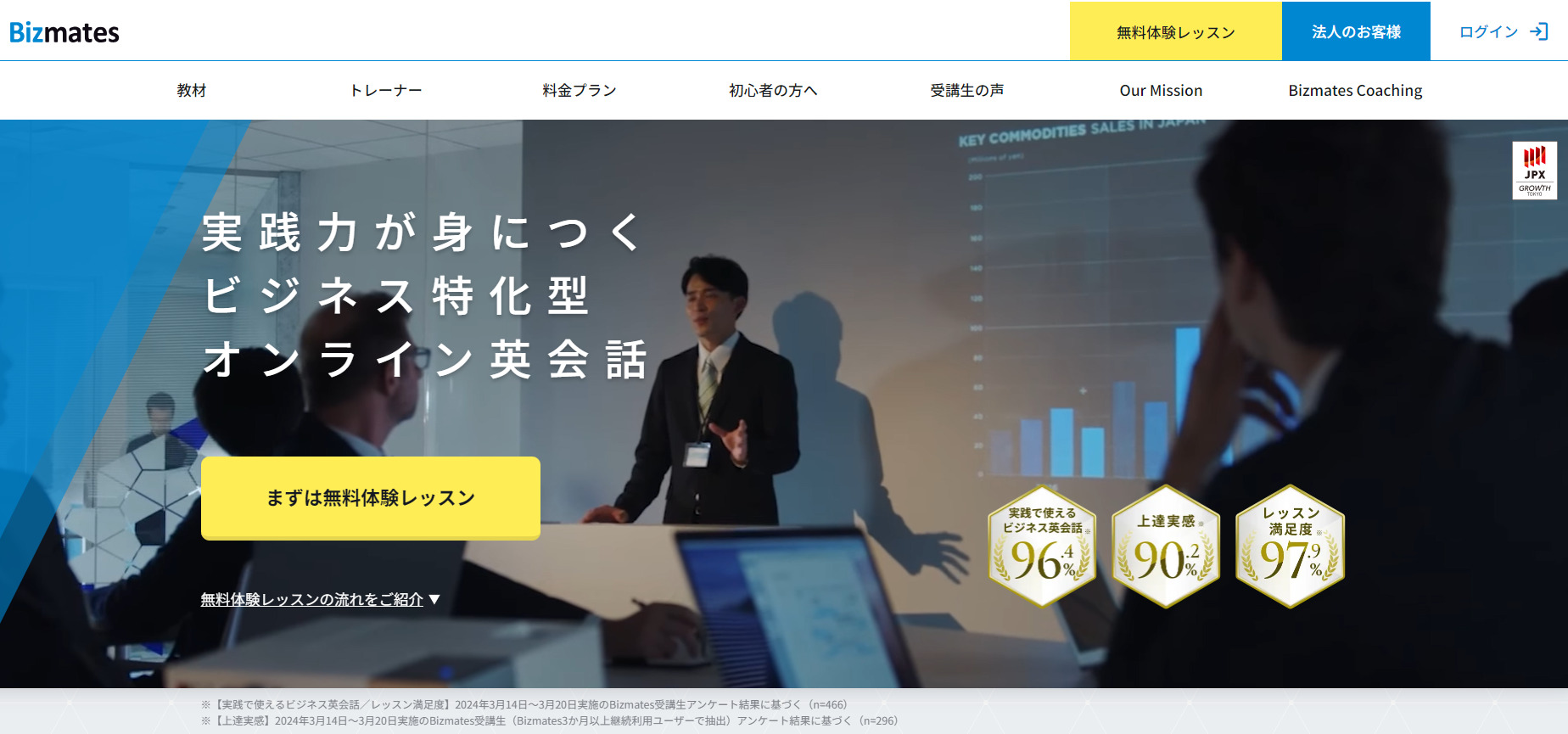 Bizmates公式Webサイト