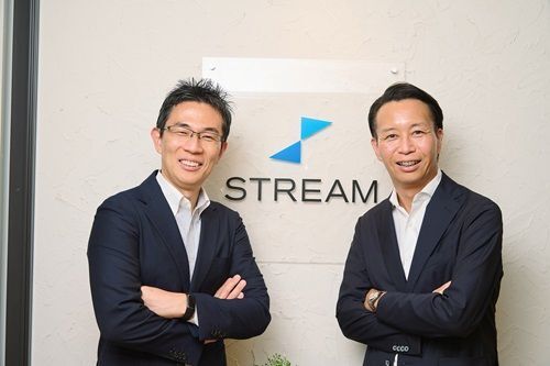 株式会社ストリームの社長と副社長