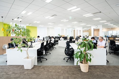 アタックスグループの社内風景
