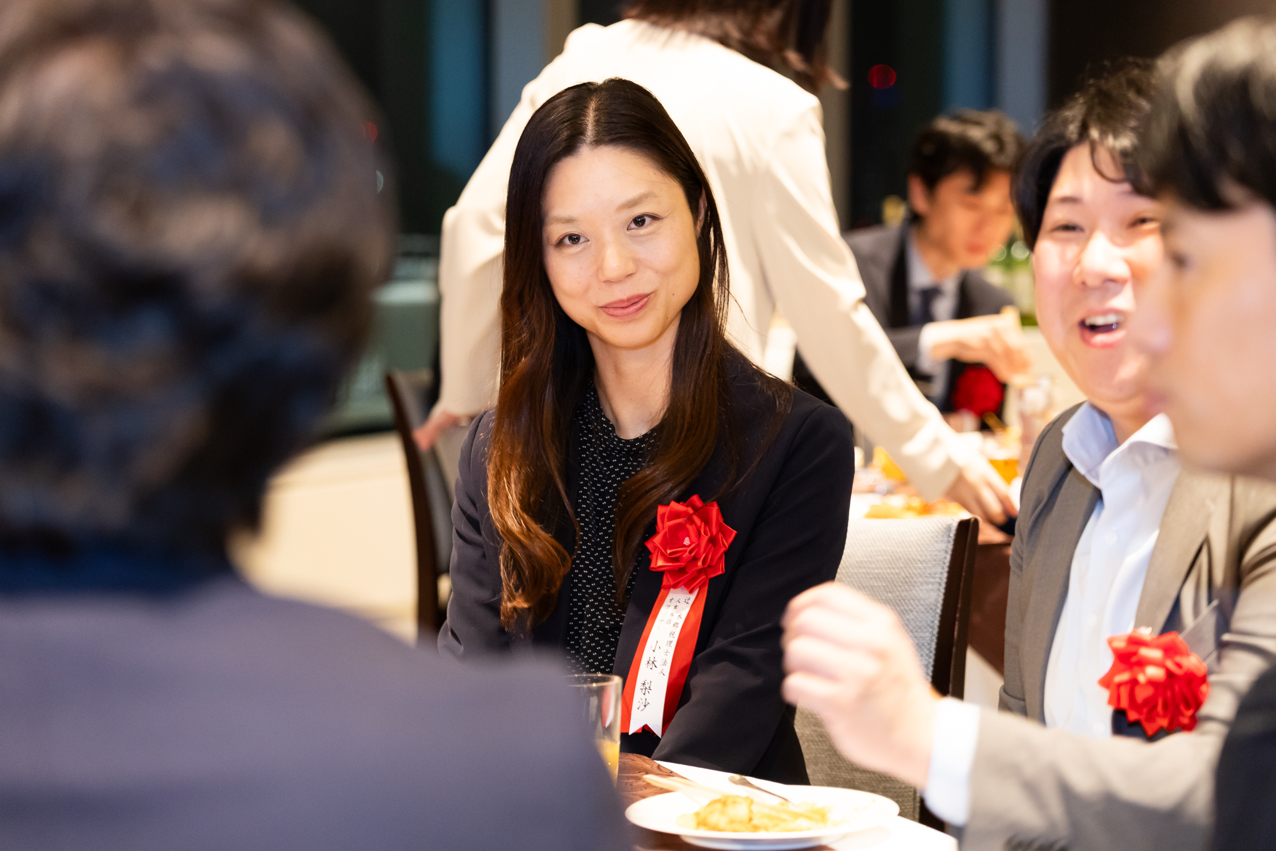 懇親会の様子
