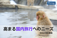 BIGLOBEの調査で判明した国内旅行への高いニーズ